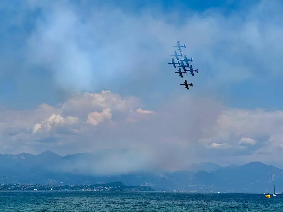 A Desenzano l'anteprima dell’Air Show del Garda: è già spettacolo