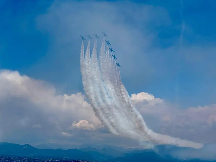 A Desenzano l'anteprima dell’Air Show del Garda: è già spettacolo
