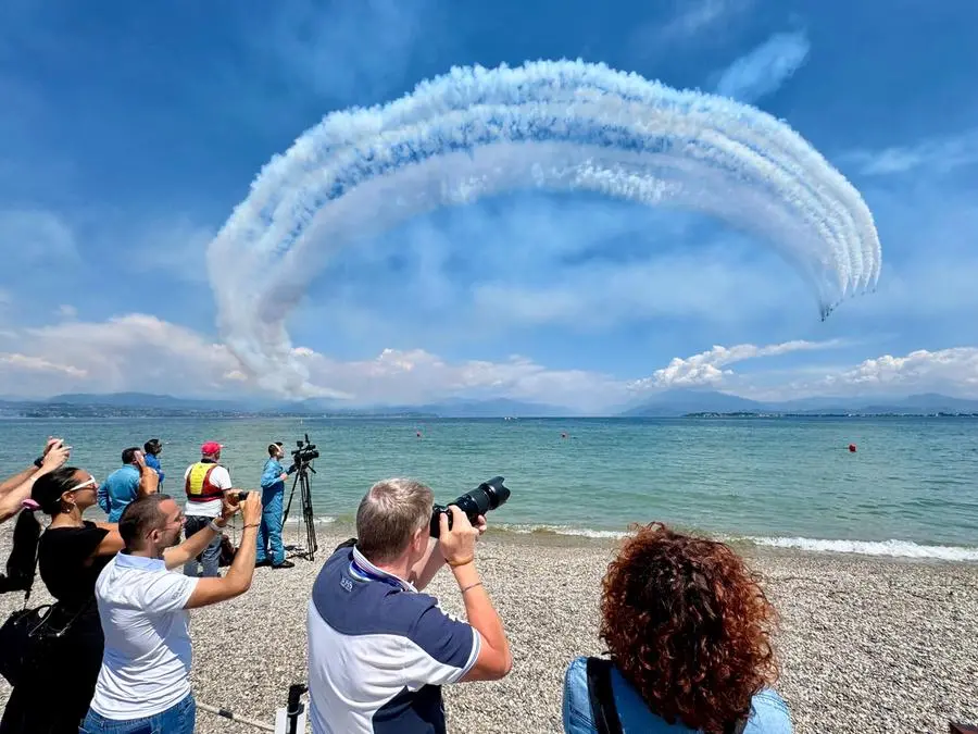 A Desenzano l'anteprima dell’Air Show del Garda: è già spettacolo