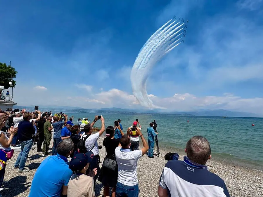 A Desenzano l'anteprima dell’Air Show del Garda: è già spettacolo