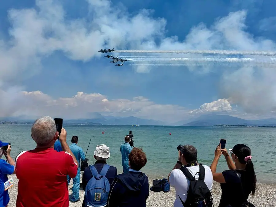 A Desenzano l'anteprima dell’Air Show del Garda: è già spettacolo
