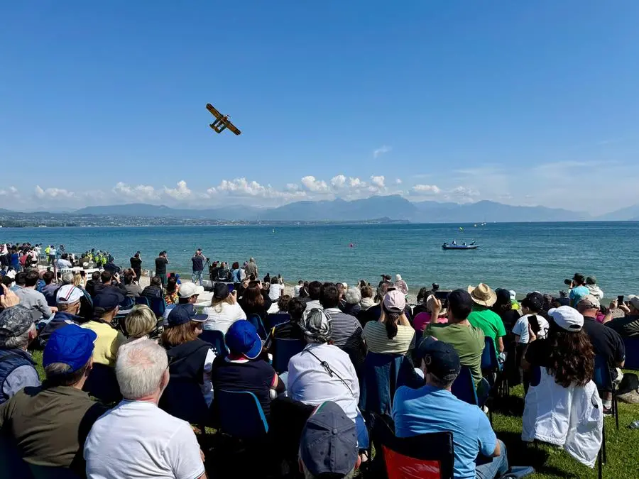 A Desenzano l'anteprima dell’Air Show del Garda: è già spettacolo