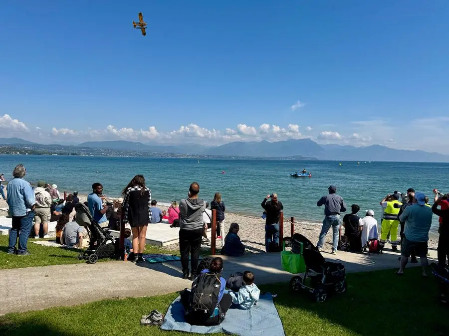 A Desenzano l'anteprima dell’Air Show del Garda: è già spettacolo