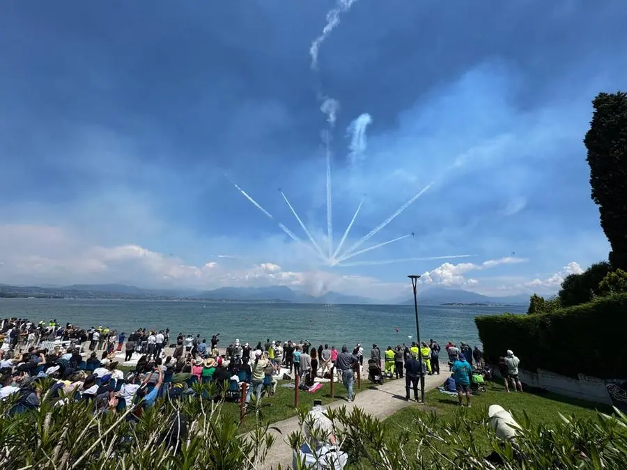 A Desenzano l'anteprima dell’Air Show del Garda: è già spettacolo