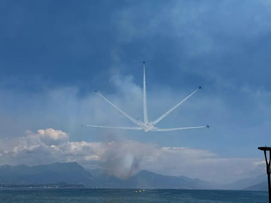 A Desenzano l'anteprima dell’Air Show del Garda: è già spettacolo