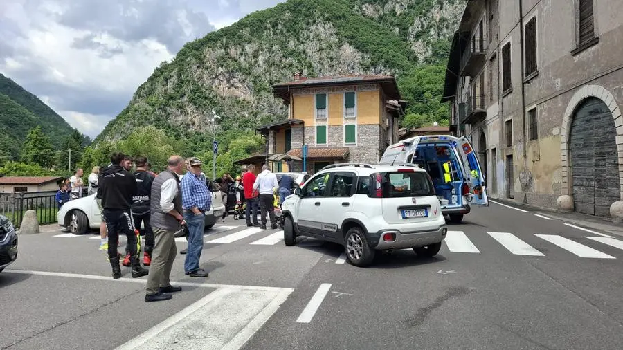 Le immagini dell'incidente a Barghe