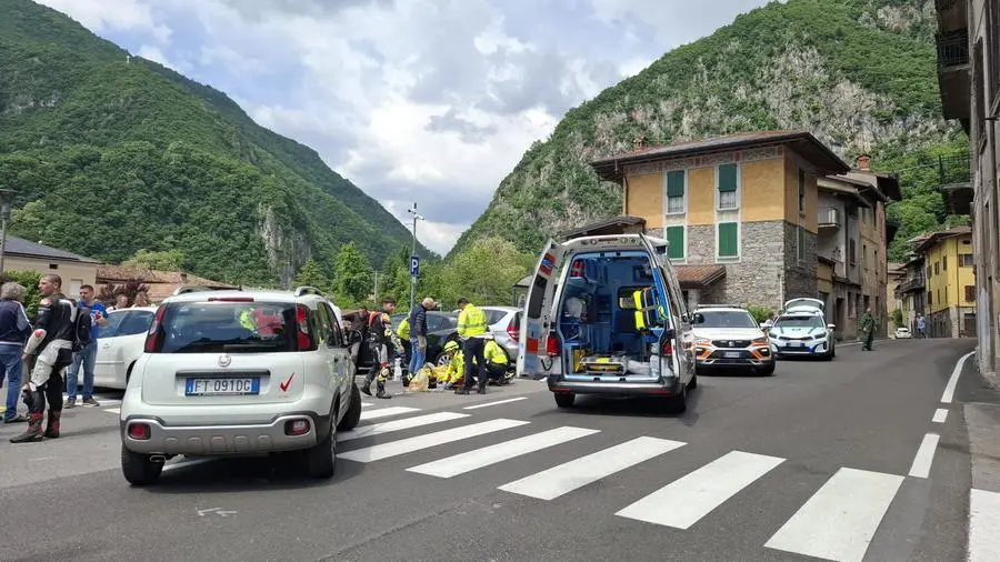 Le immagini dell'incidente a Barghe