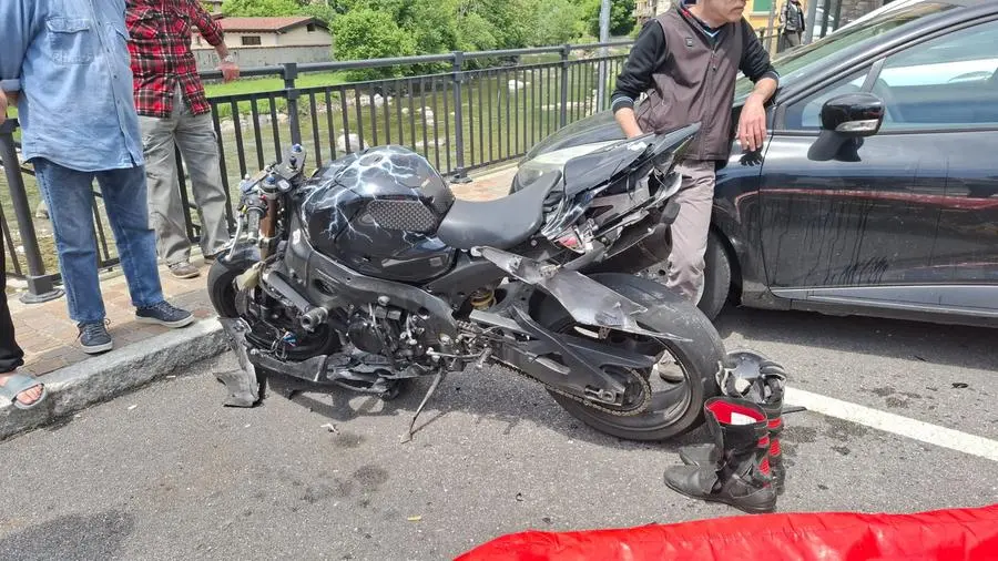 Le immagini dell'incidente a Barghe
