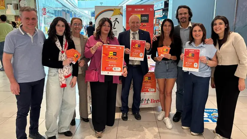 A Elnòs per promuovere le iscrizioni a GdB Run - © www.giornaledibrescia.it