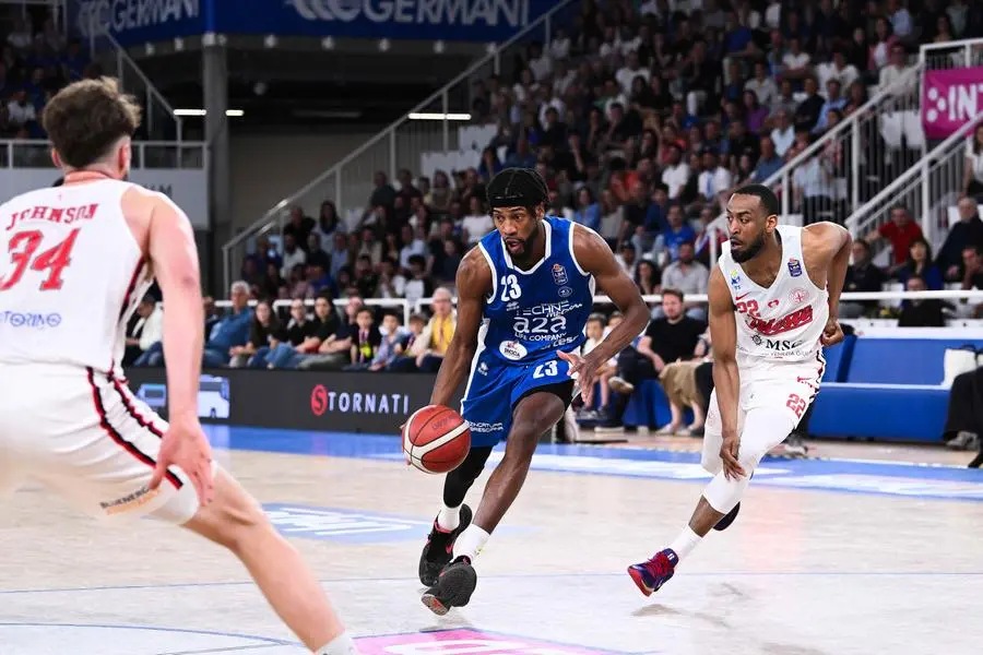 Basket, gli scatti di Germani-Trieste