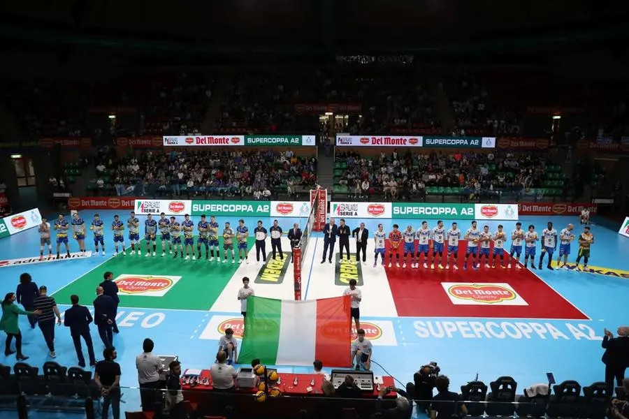 Supercoppa, gli scatti di Cuneo-Consoli