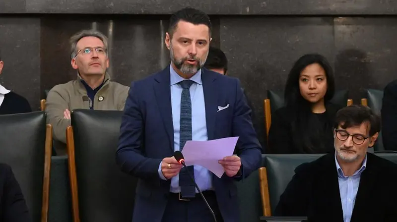 Emanuele Moraschini, presidente della Provincia di Brescia - Foto Gabriele Strada/Neg © www.giornaledibrescia.it