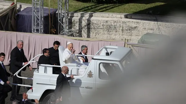 Mass marking the beginning of the pontificate of Pope Leo XIV, Vatican City. 18 may 2025. ANSA/MASSIMO PERCOSSI