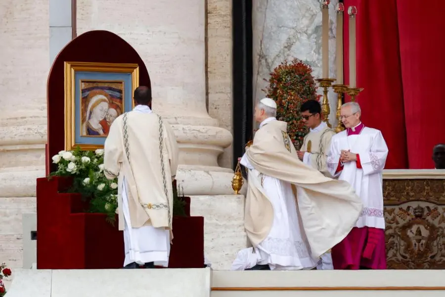 Le immagini della messa di insediamento di Papa Leone XIV