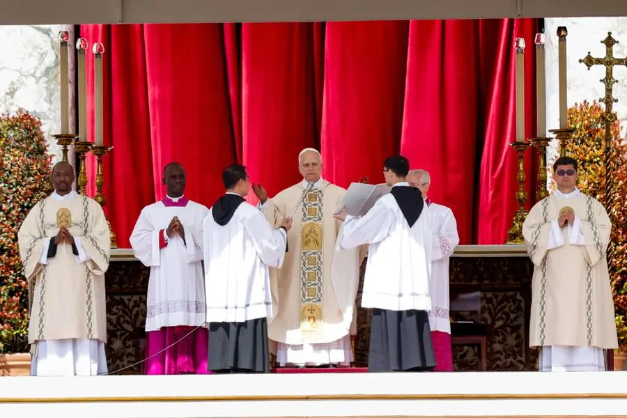 Le immagini della messa di insediamento di Papa Leone XIV