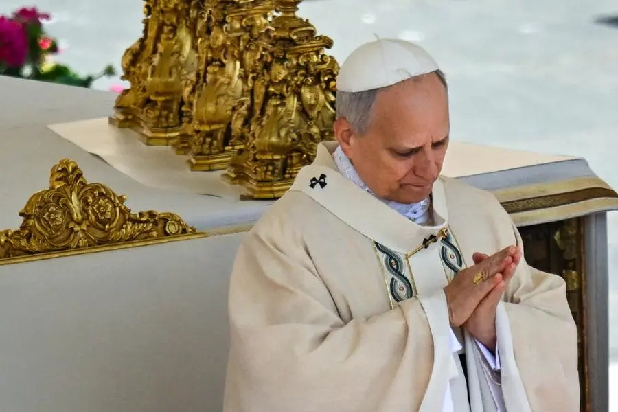 Le immagini della messa di insediamento di Papa Leone XIV