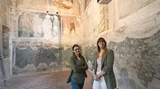 San Salvatore, il restauro della cappella di San Giovanni Battista