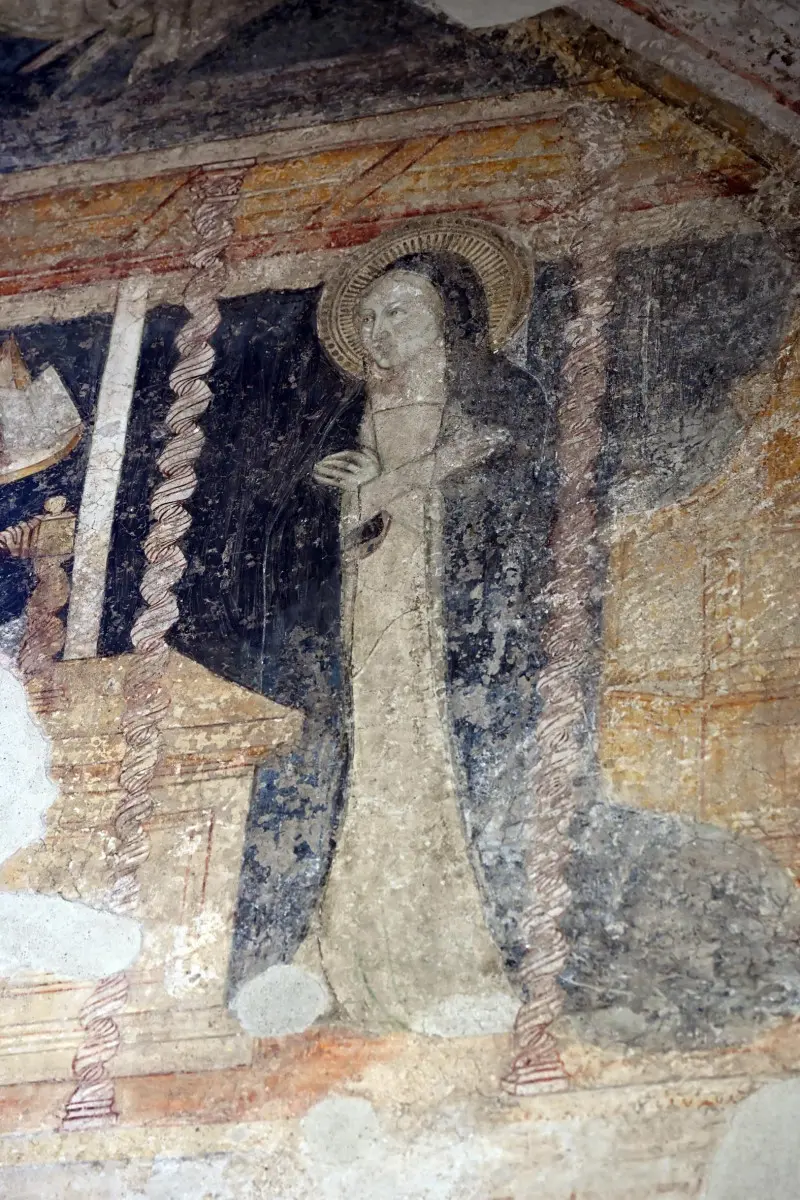 San Salvatore, il restauro della cappella di San Giovanni Battista