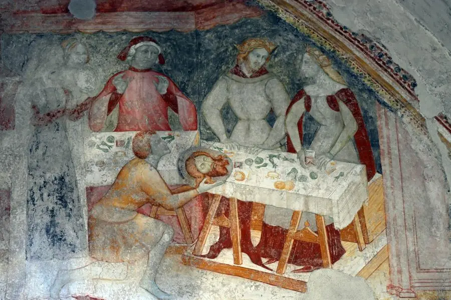 San Salvatore, il restauro della cappella di San Giovanni Battista
