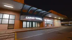 Il cargo terminal di Montichiari - © www.giornaledibrescia.it