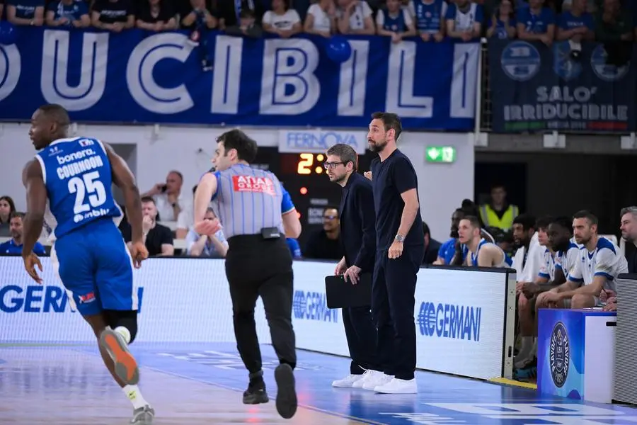Play off, Germani-Trieste: gli scatti di gara-2