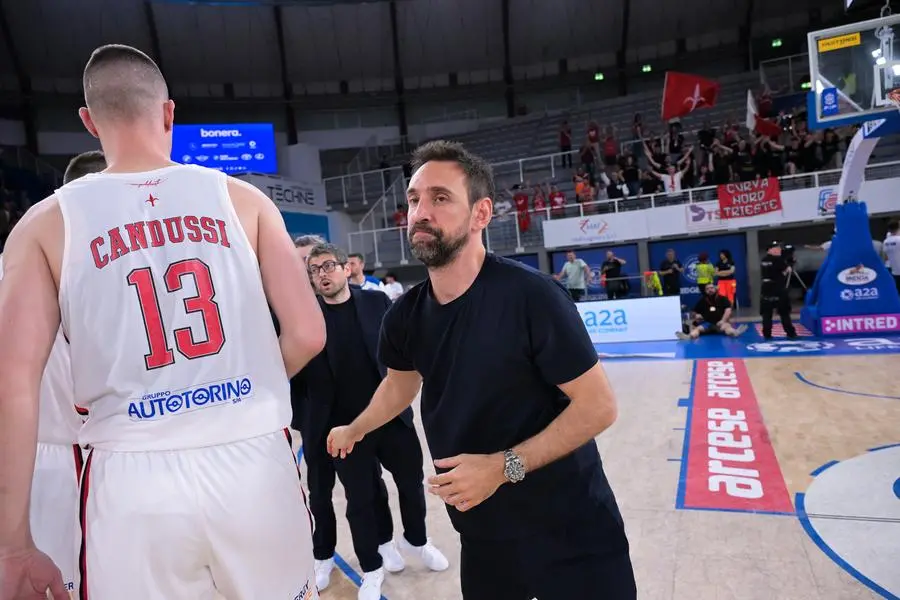 Play off, Germani-Trieste: gli scatti di gara-2