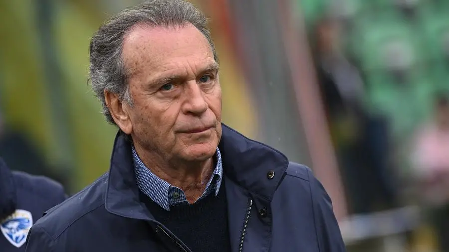 Massimo Cellino sembra essersi infilato in un vicolo cieco - Foto New Reporter © www.giornaledibrescia.it