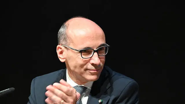 Il presidente Autorità Nazionale Anticorruzione, Giuseppe Busia, nel corso VII Edizione del Progetto Legalità e Merito presso la sede della Luiss a Roma, 4 giugno 2024. ANSA/CLAUDIO PERI