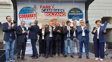 Corrarati, il nuovo sindaco di Bolzano, è sostenuto dal centrodestra - Foto Ansa © www.giornaledibrescia.it