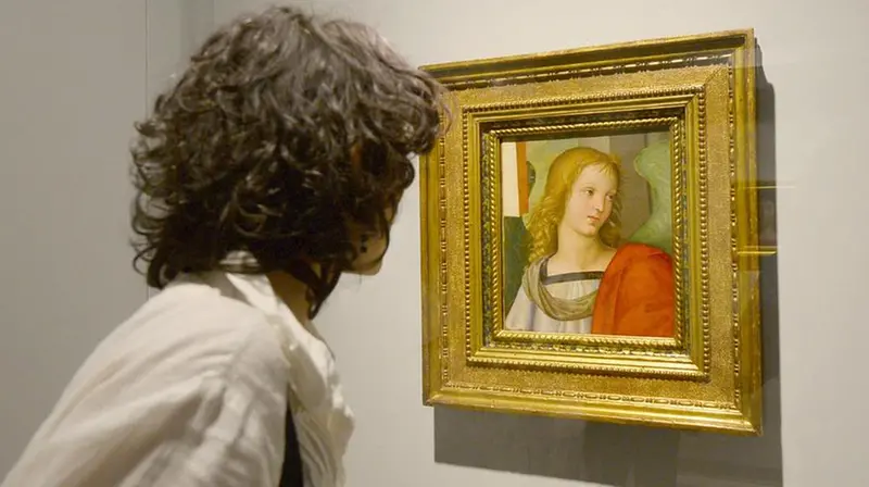 L'Angelo di Raffaello Sanzio alla Pinacoteca Tosio Martinengo - Foto New Reporter Favretto © www.giornaledibrescia.it