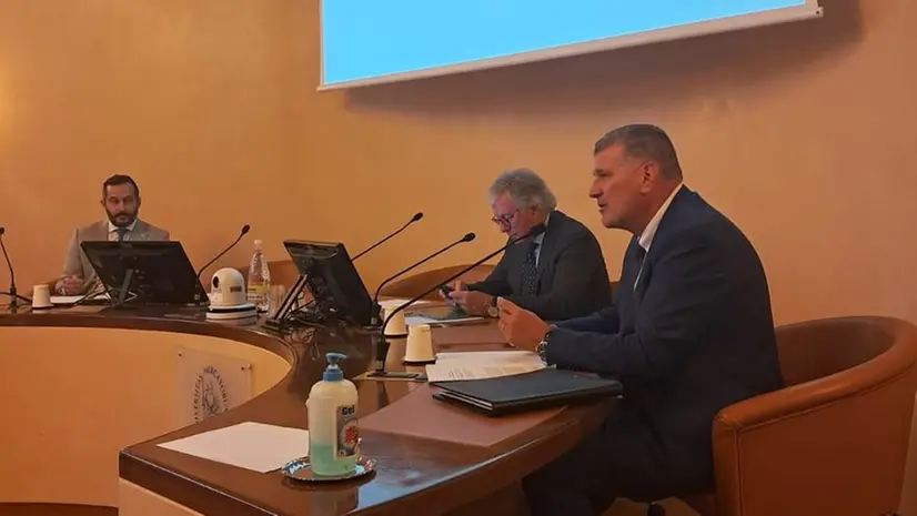 Da sinistra Grandi, Saccone e Zini © www.giornaledibrescia.it