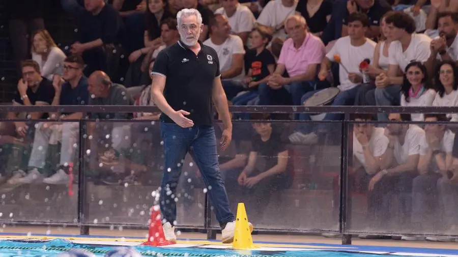 Il coach Sandro Bovo - Foto New Reporter Papetti © www.giornaledibrescia.it