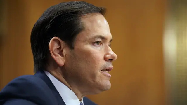 epa12119991 US Secretary of State Marco Rubio attends a budget hearing at the Senate Foreign Relations Committee hearing, at the US Capitol, Washington, DC, USA, 20 May 2025. EPA/WILL OLIVER