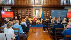 La presentazione dell'evento svolta all'interno della Biblioteca della Marina Militare a Roma