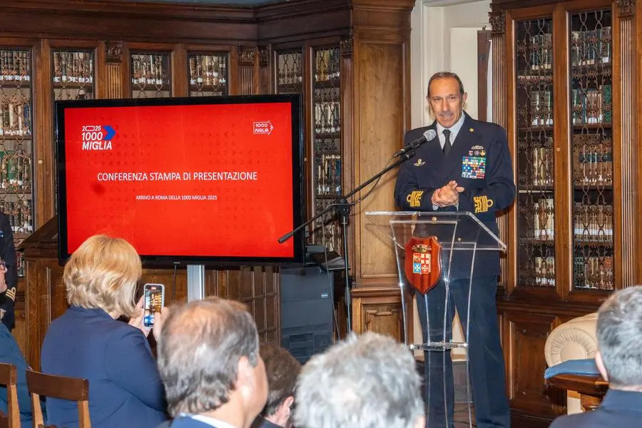 La presentazione dell'evento svolta all'interno della Biblioteca della Marina Militare a Roma