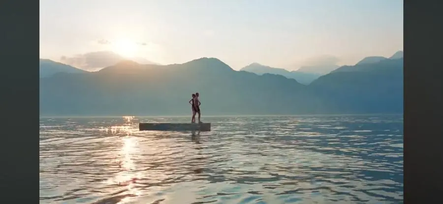 Alcuni frame del nuovo spot Chanel sul Garda