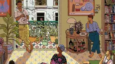 Un'illustrazione di Ilya Milstein