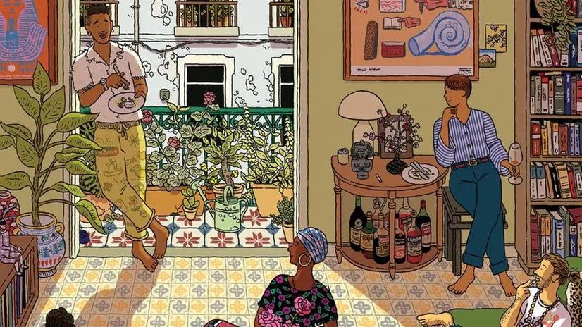 Un'illustrazione di Ilya Milstein