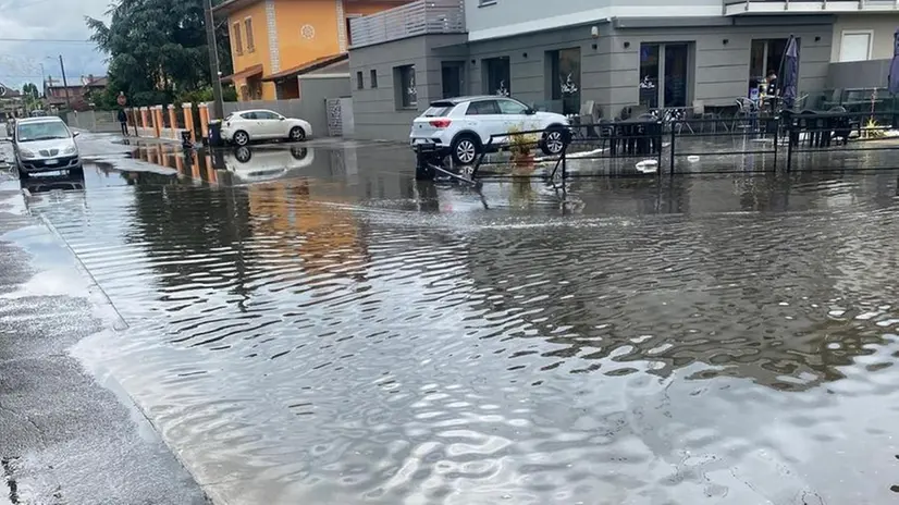 Maltempo nel Bresciano, le immagini da Roccafranca