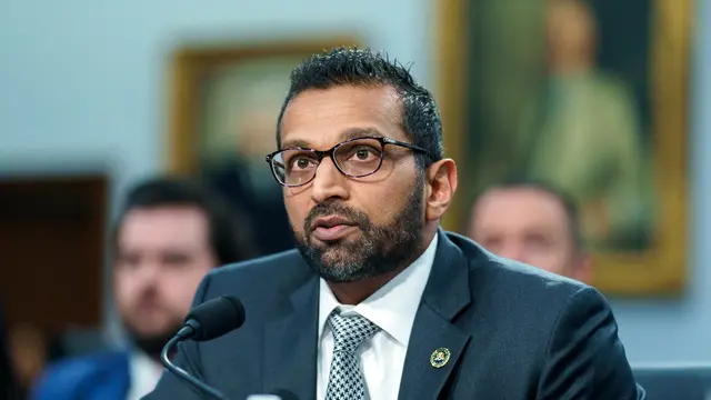 epa12081961 FBI Director Kash Patel attends a hearing of the House Commerce, Justice, Science, and Related Agencies Subcommittee to discuss the FBI’s 2026 budget request at the U.S. Capitol, Washington, D.C., USA, 07 May 2025. EPA/WILL OLIVER