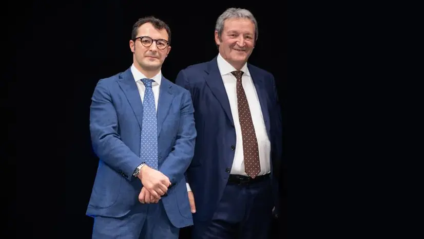 Da sinistra, Alberto e Giuliano Gnutti - © www.giornaledibrescia.it