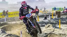 Enrico Rinaldi in azione - Foto Dario Agrati