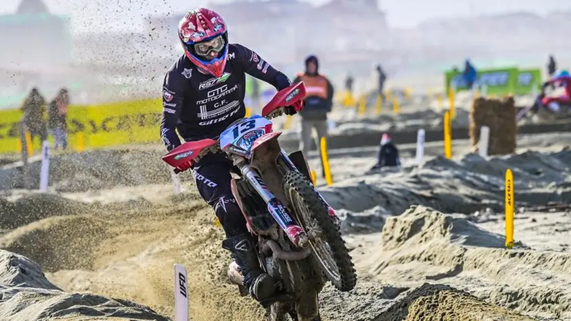 Enrico Rinaldi in azione - Foto Dario Agrati