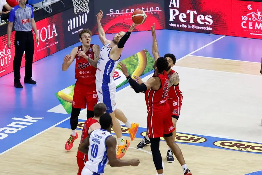 Play off, gara-3: gli scatti di Trieste-Germani