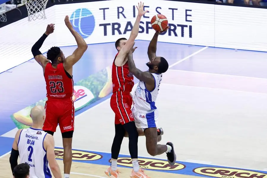 Play off, gara-3: gli scatti di Trieste-Germani