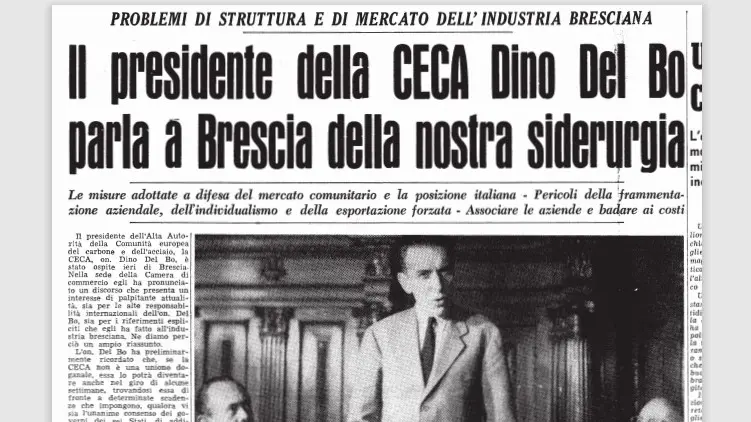 L'articolo del Giornale di Brescia del maggio 1964 - © www.giornaledibrescia.it