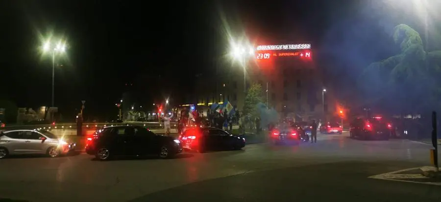 Scudetto al Napoli, festeggiamenti anche a Brescia