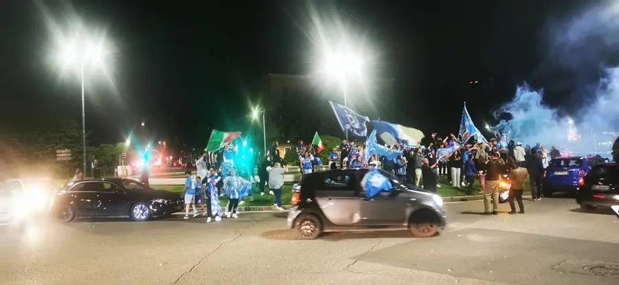 Scudetto al Napoli, festeggiamenti anche a Brescia
