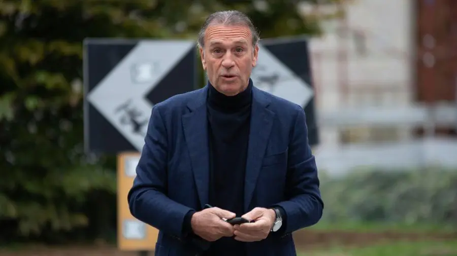 Il presidente del Brescia Calcio Massimo Cellino - © www.giornaledibrescia.it