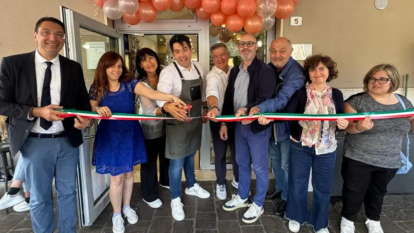 L'inaugurazione - © www.giornaledibrescia.it